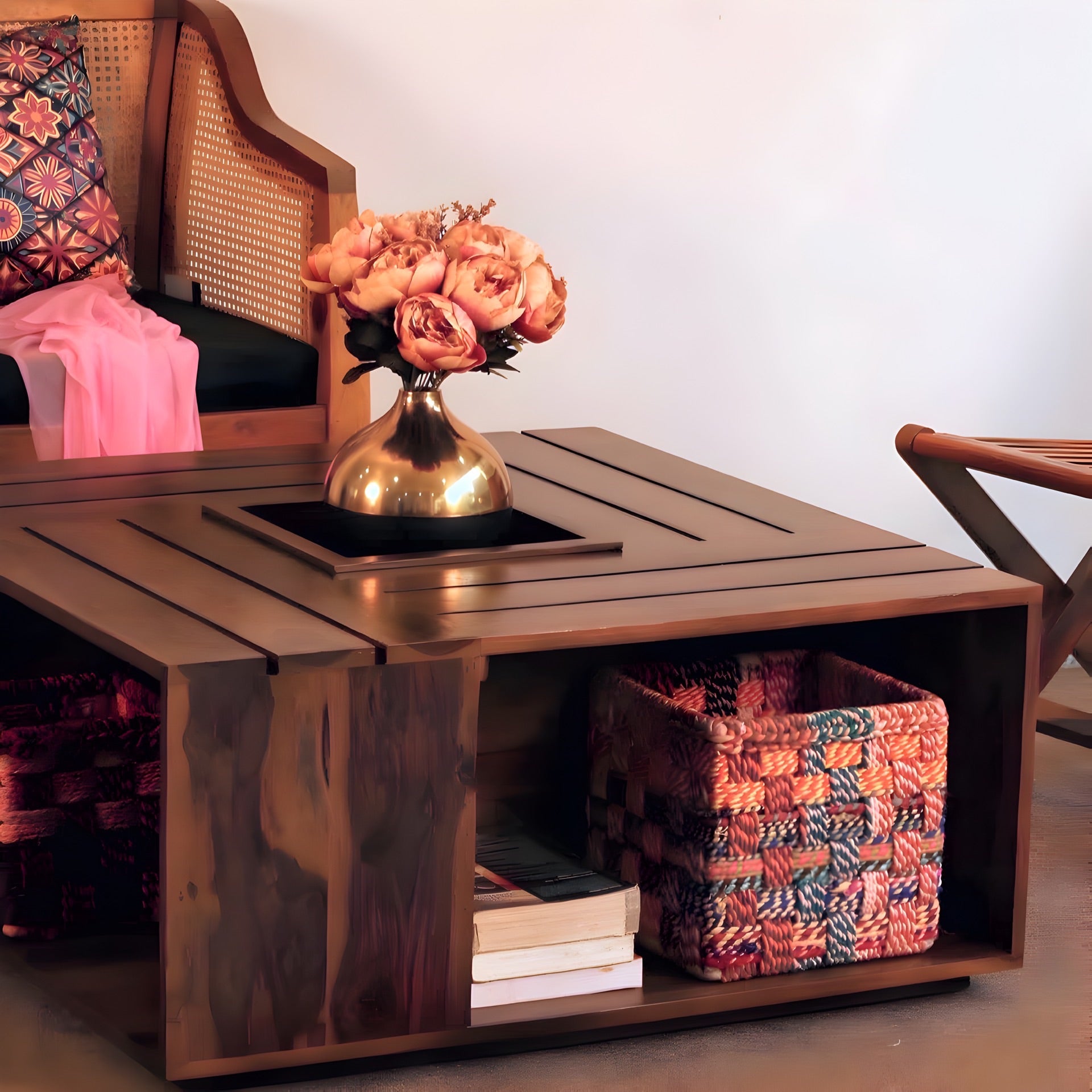 Shop Stylish Wooden Coffee Tables Designer Center Table in Bangalore