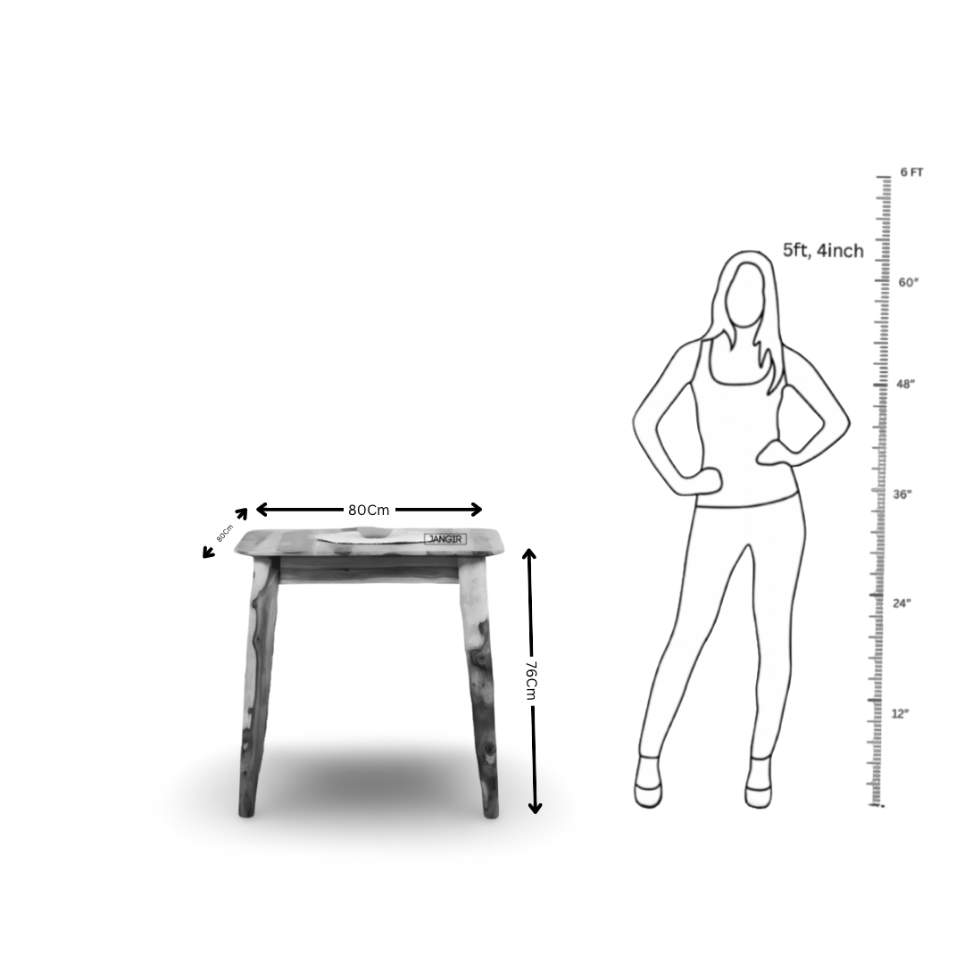 Discover the Aqua Two Seater Dining Set crafted from premium Sheesham wood and natural cane. Perfect for stylish, compact dining spaces—shop now!