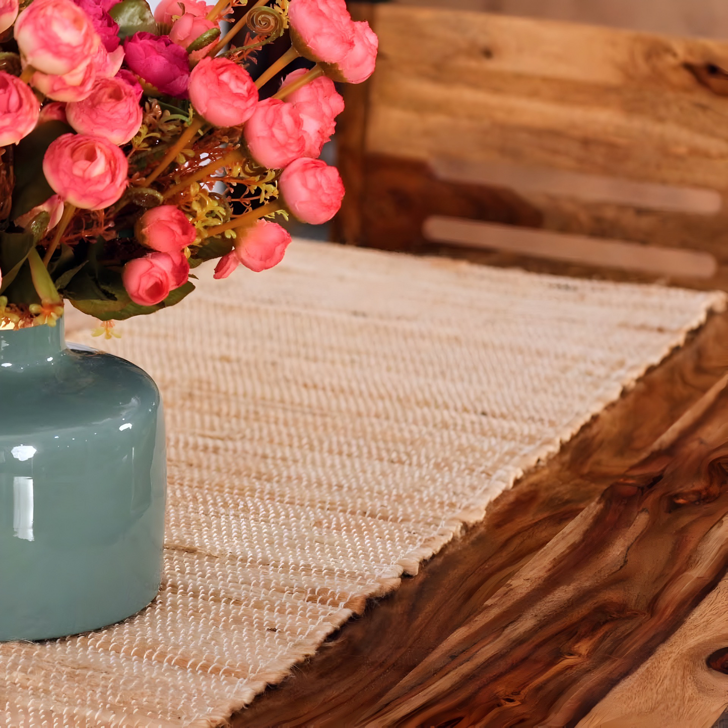Experience the beauty and durability of sheesham wood made Apple Dining Table Set Six Seater. Buy Lowest price dining table set near you in Bangalore.