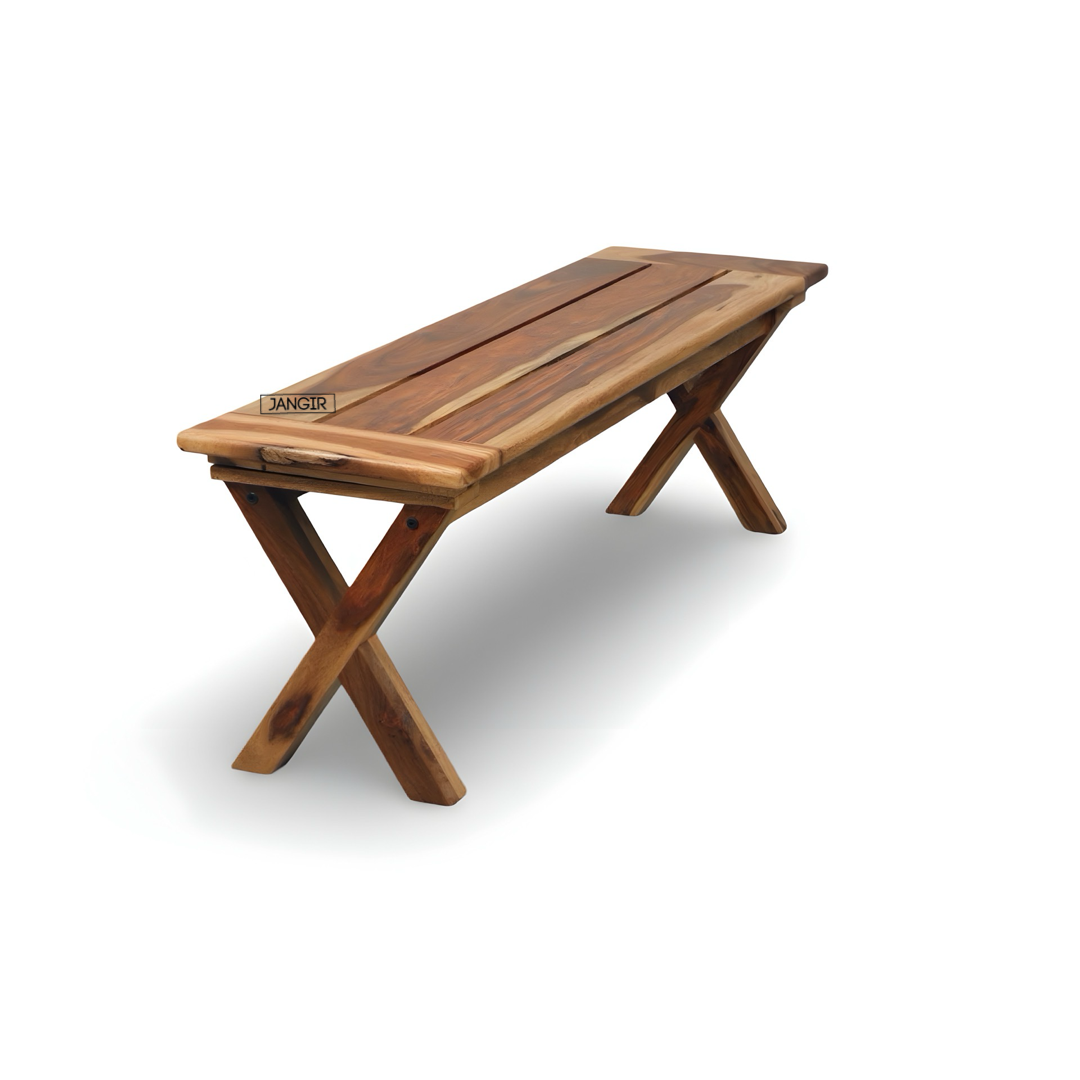 Discover the durable sheesham wood  Lusitania Outdoor Dining Set. Shop all-season Wooden Dining Table for Outdoor, garden and balcony near you in Bangalore