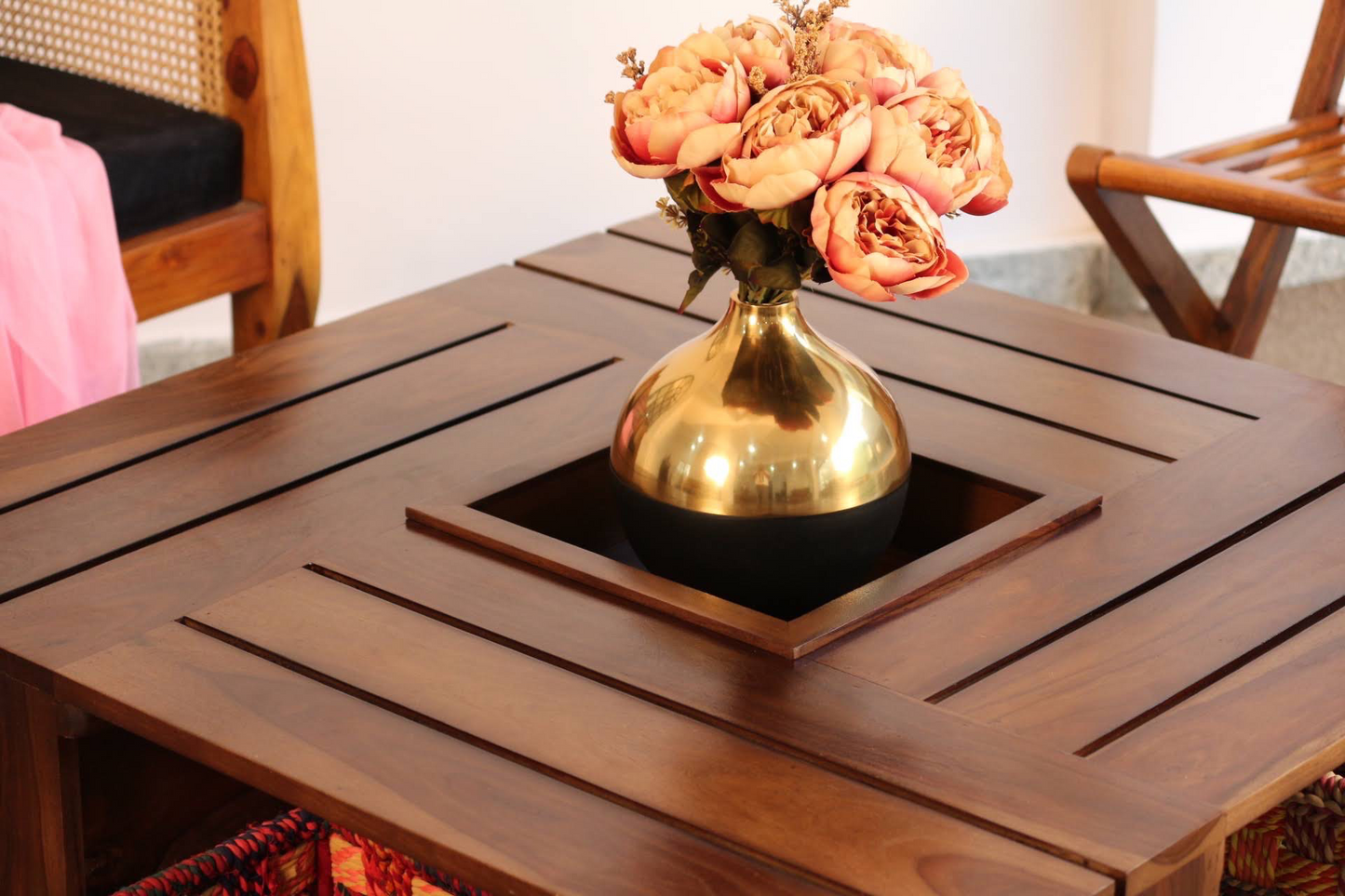 Transform your living space with our exquisite designer center tables crafted from sheesham wood, with ample storage solutions for all your essentials. Shop the best Coffee tables in Bangalore now!