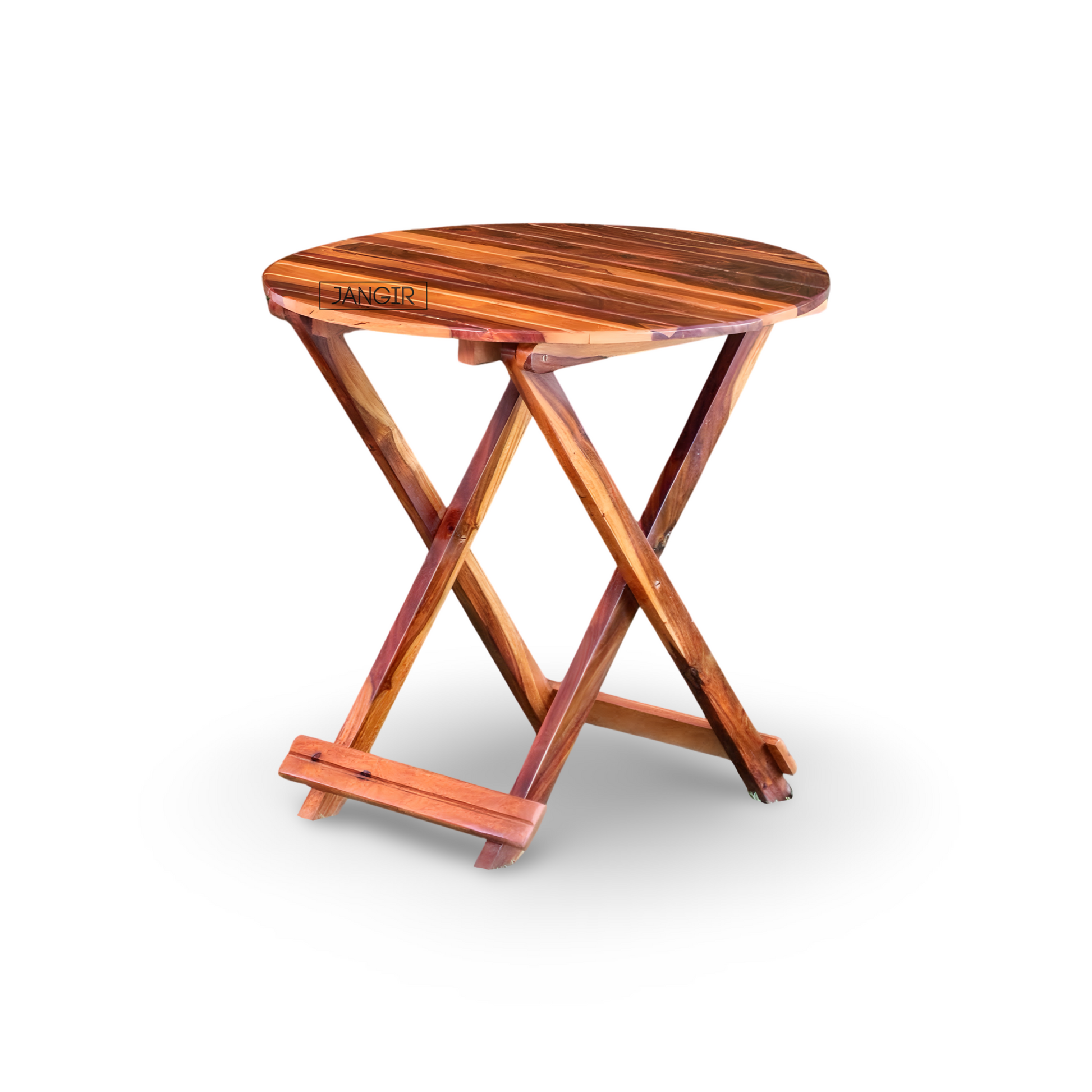 Elevate your outdoor space with our sheesham wood Terrace Outdoor Chair Table Set. Buy folding designed chair table set for your balcony near you in Bangalore!