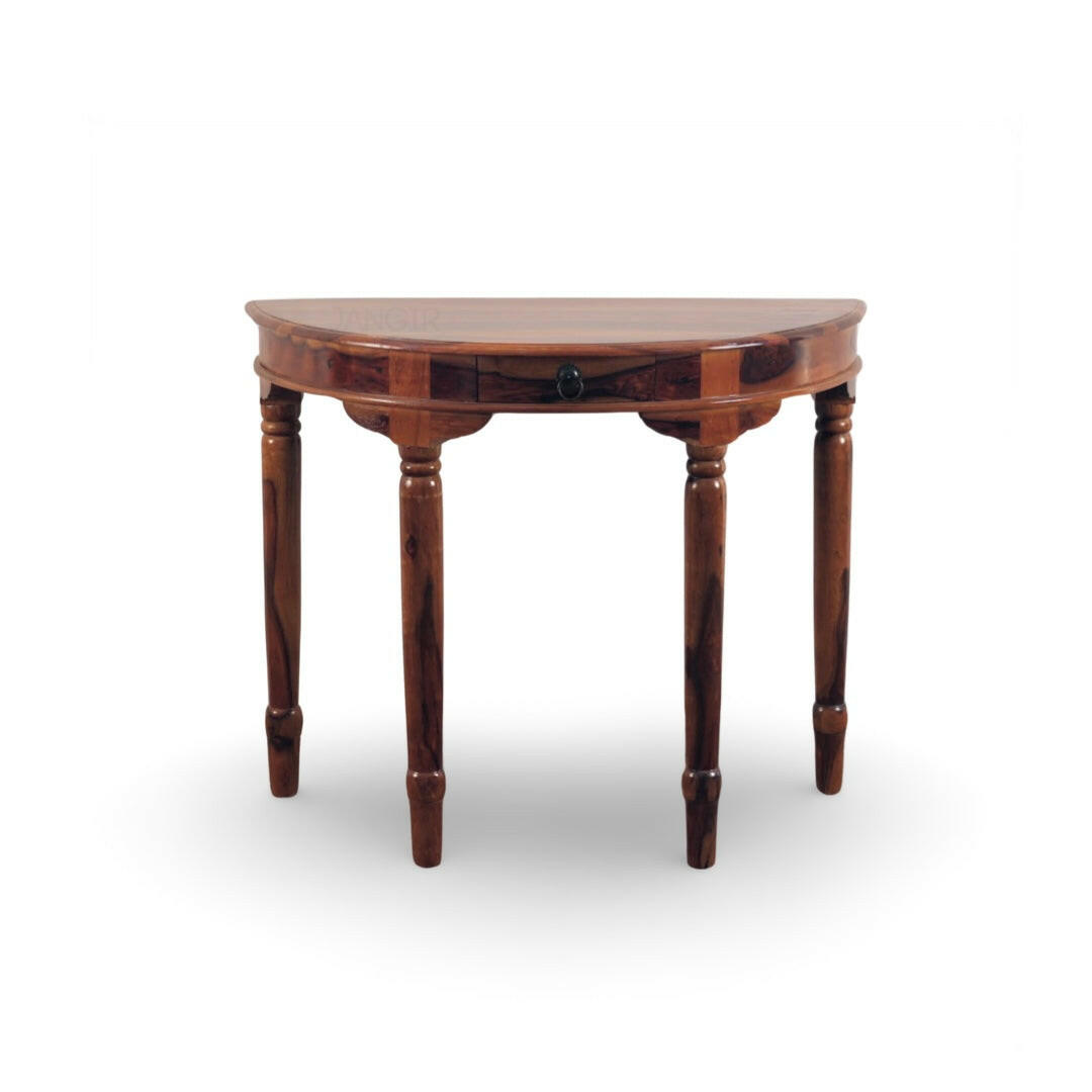 Enhance your foyer with our sheesham wood Antique Solid Wood Console Table. Shop traditional console table for your living room near you in Bangalore