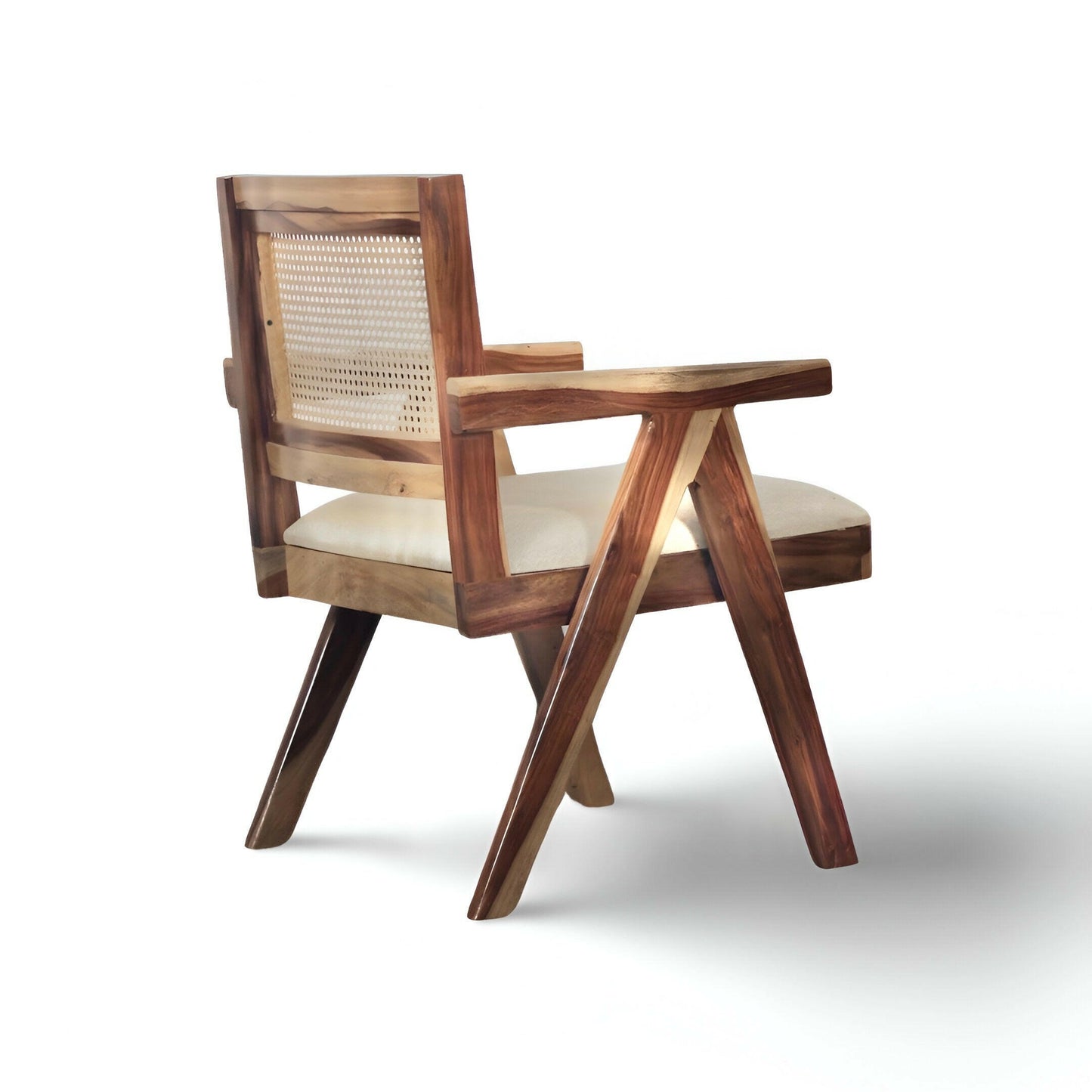 Enhance your living room with our exquisite Sara cane weaved living chair. Made from sheesham wood. Buy Wicker / Rattan Chair combine comfort and style today1