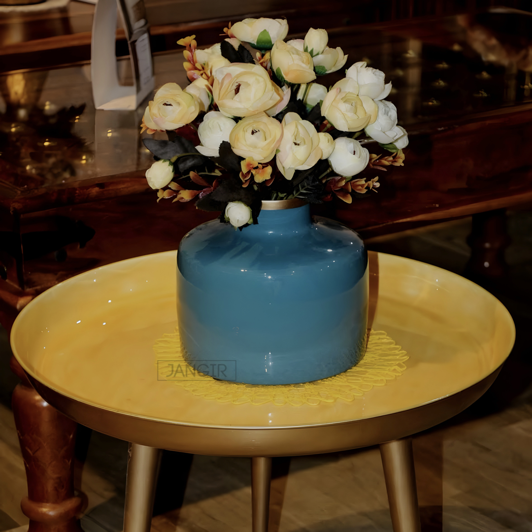 Elevate your home decor with our luxurious flower vase. Crafted from metal, these stylish vase are perfect for adding an exquisite touch to any space. available both online and in-store in Bangalore