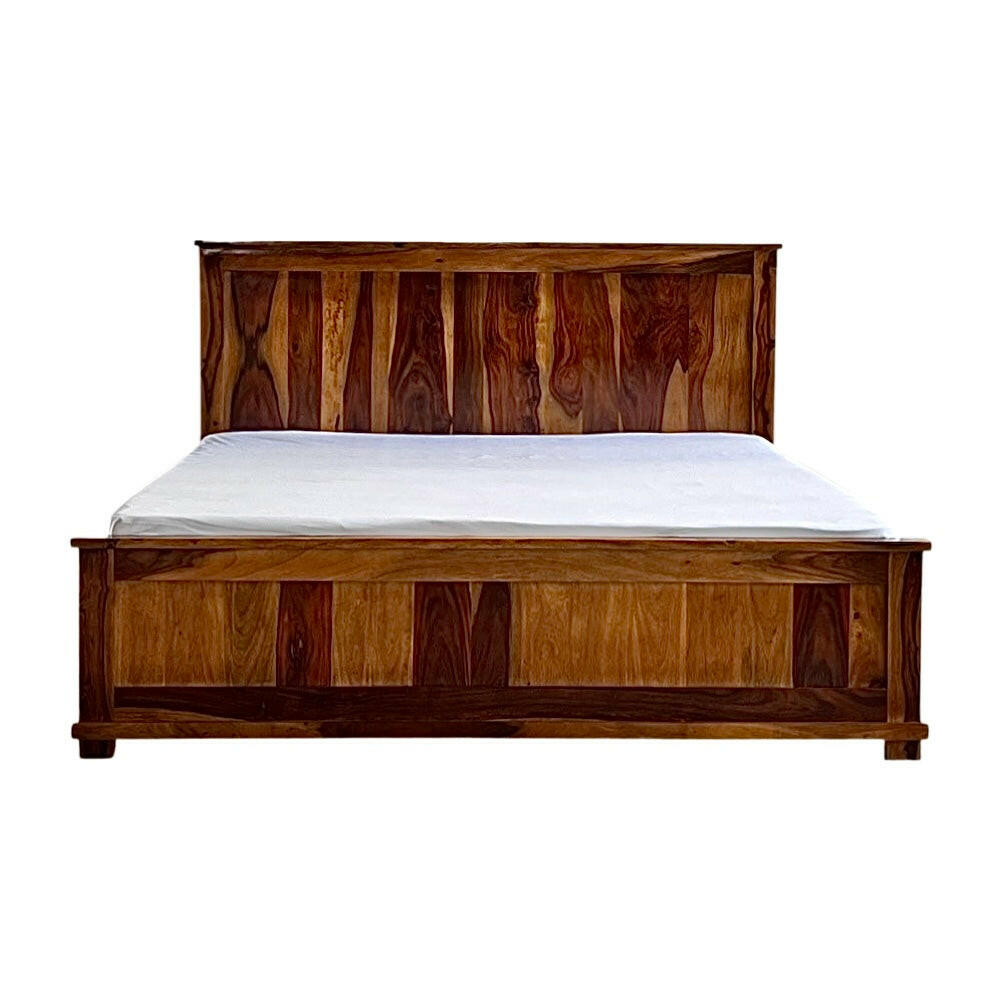 Discover the epitome of comfort with our Starling Solid Wood Bed made from sheesham wood. Upgrade your bedroom with our Best quality Modern Wooden Beds in Bangalore, buy today !