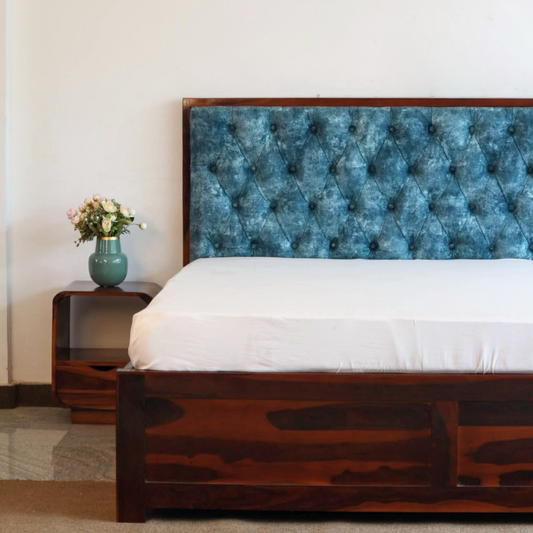 Discover the perfect blend of elegance and functionality with our Customised Bed made with Sheesham wood. find this custom bed near you in Bangalore.