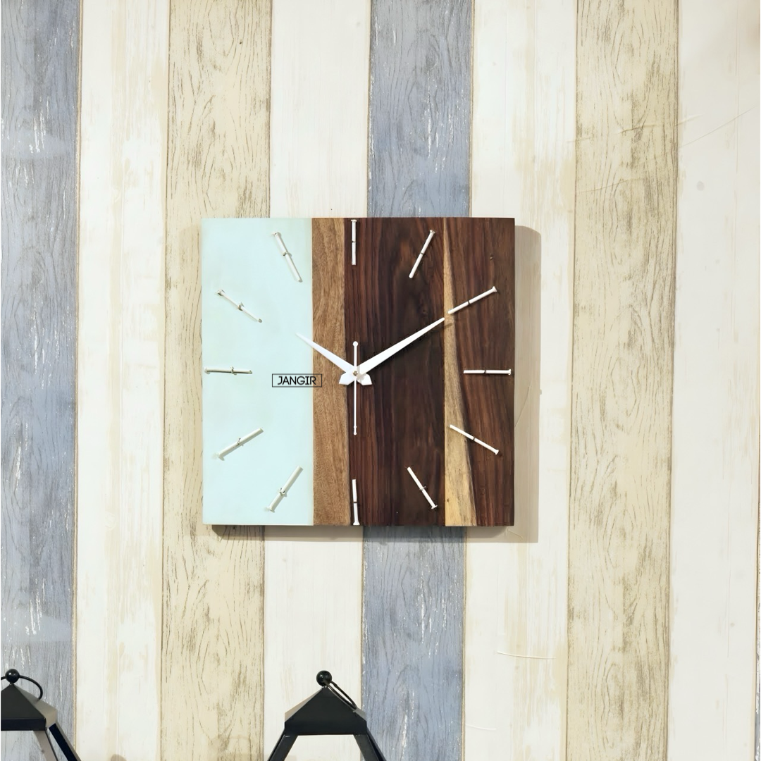 Nails Rustic Wall Clock.