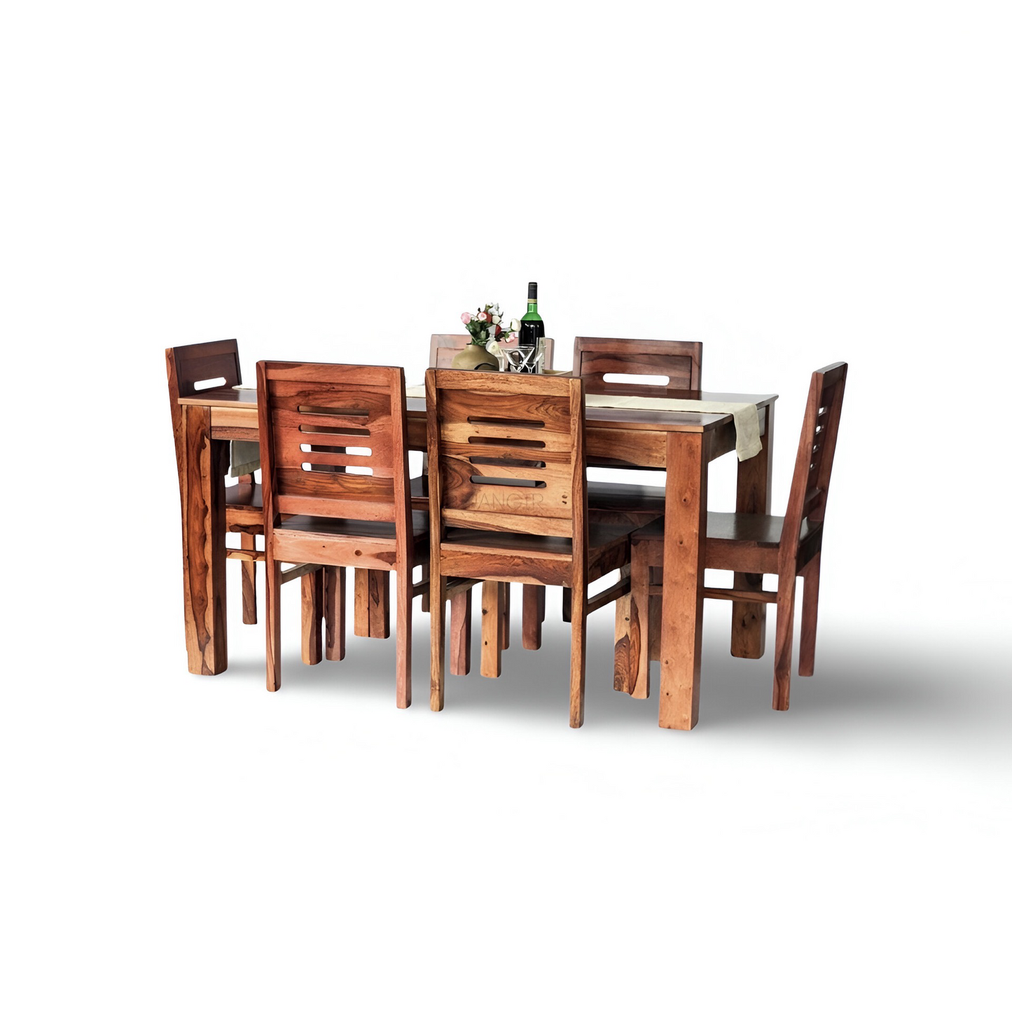 Apple Dining Table Set is perfect for any dining room, crafted with sheesham wood made.  Add the perfect modern and budget friendly Dining table to your dining room. Shop now in Bangalore !