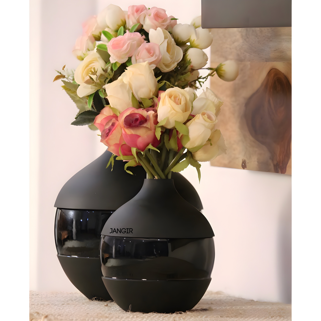 Elevate your home decor with our Flower Vase Set. Crafted from metal in black matt, these vases are perfect for adding a touch of sophistication to any space. Shop online and redefine your space!