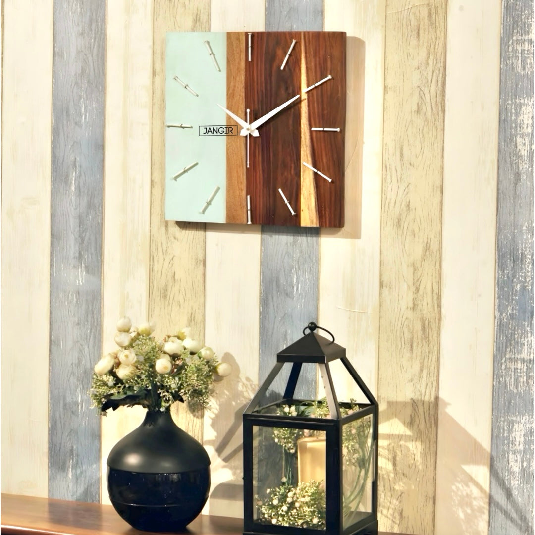 Nails Rustic Wall Clock.