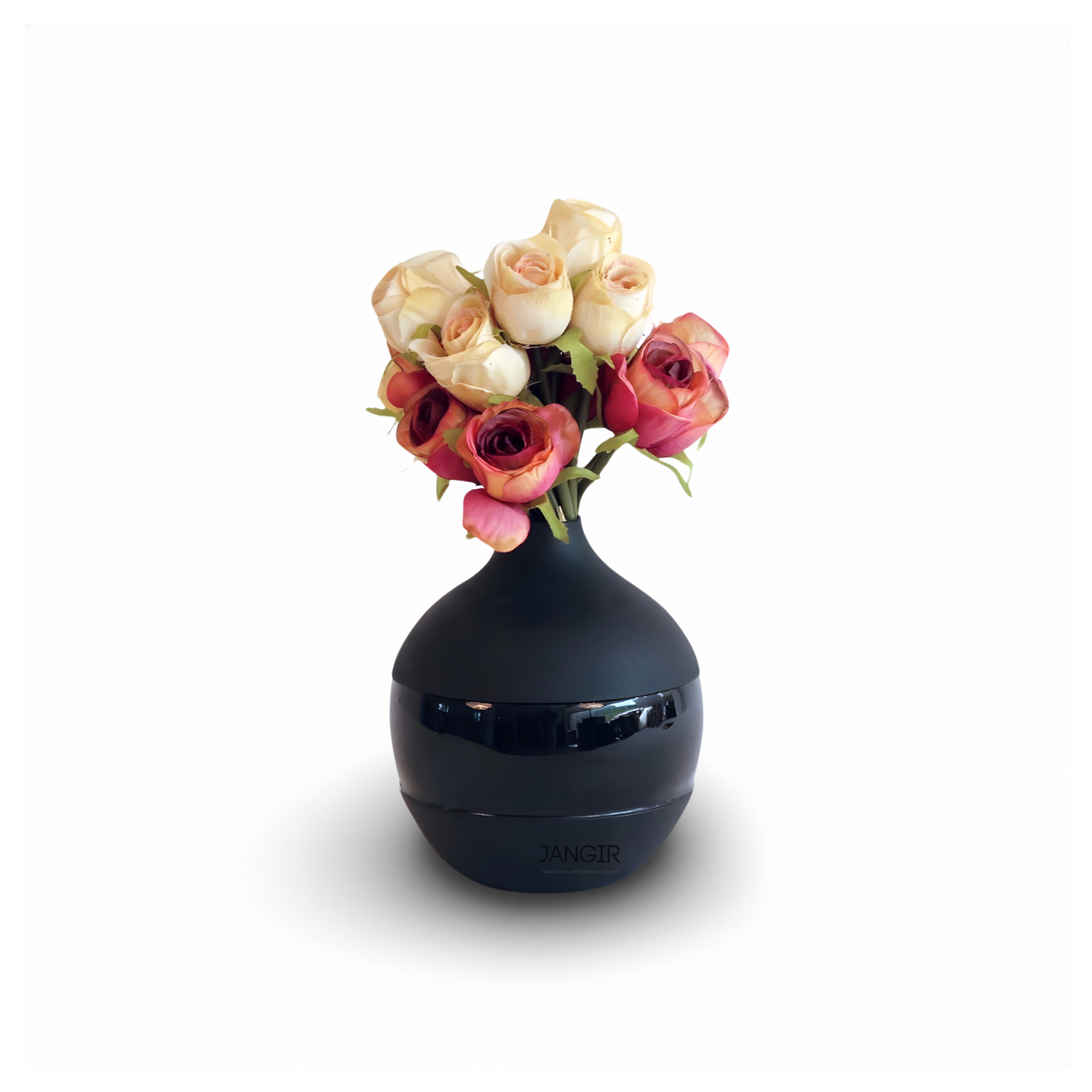 Elevate your home decor with our Flower Vase Set. Crafted from metal in black matt, these vases are perfect for adding a touch of sophistication to any space. Shop online and redefine your space!