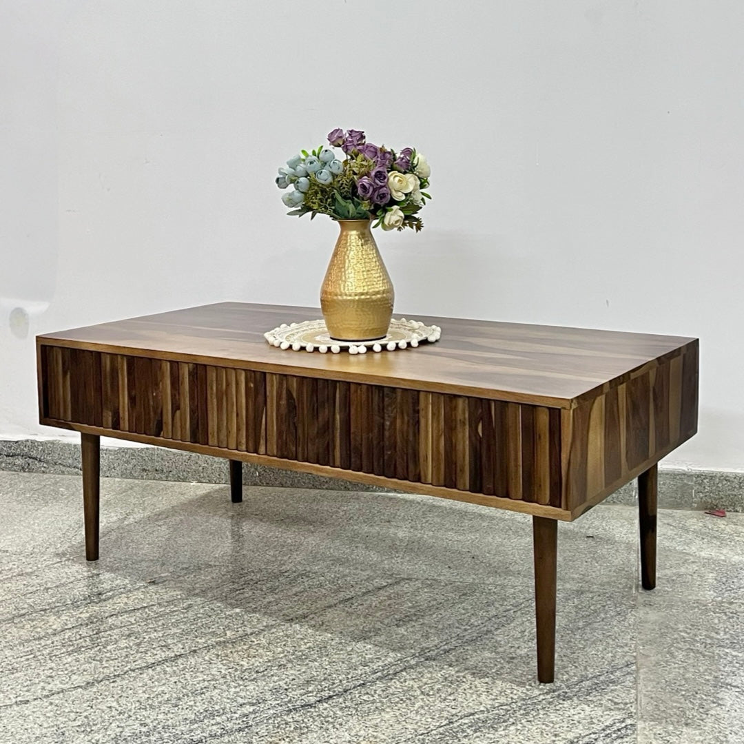 Elevate your living space with our Customised Coffee Table, crafted from premium Sheesham wood.  Buy custom made teapoy & center table near you in Bangalore.