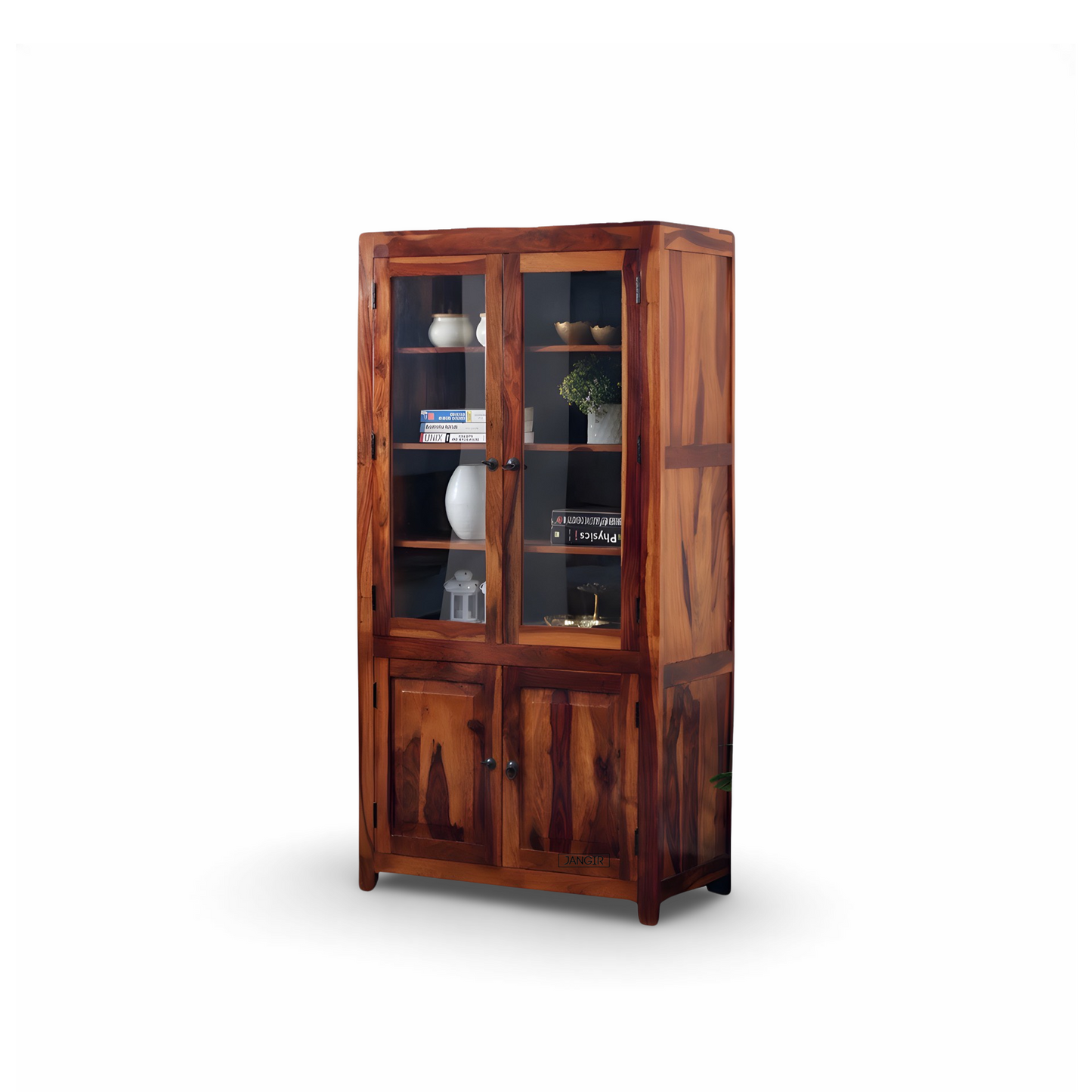 Elevate your dining room with our exquisitely Crockery Unit, crafted with sheesham Wood. Display fine china & glassware in style with our wooden crockery cabinet, buy today !