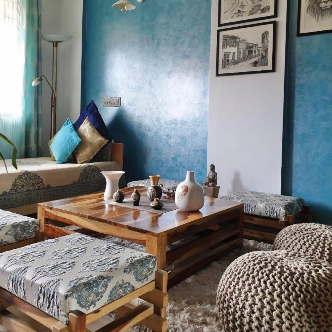 Elevate your living space with our Customised Coffee Table, crafted from premium Sheesham wood.  Buy custom made teapoy & center table near you in Bangalore.