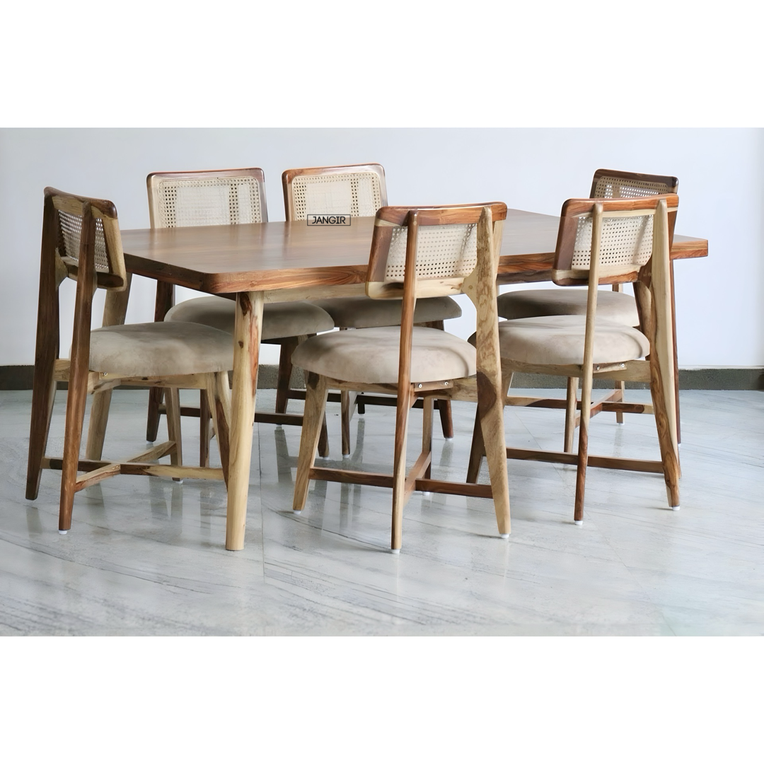 Discover the elegant Reaper Premium Dining Set crafted from A-grade Sheesham wood. Shop now for timeless style and durability near you
