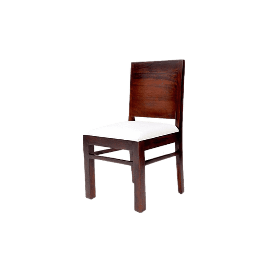 PLANE BACK DINING CHAIR- SET OF 2.