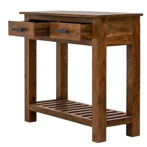 Two drawer Console Table.