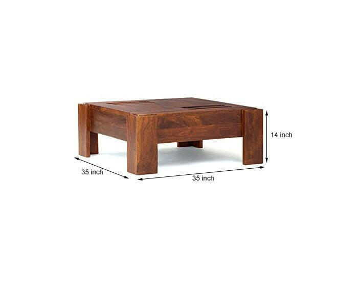 Rock coffee table.