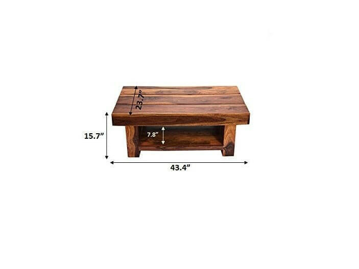 Elegant coffee table.