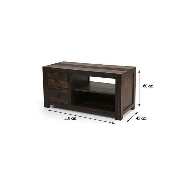 Danbury Modern 2-drawer TV Console.