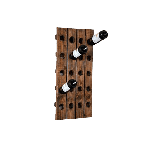 NATURAL RUFF WINE HOLDER.