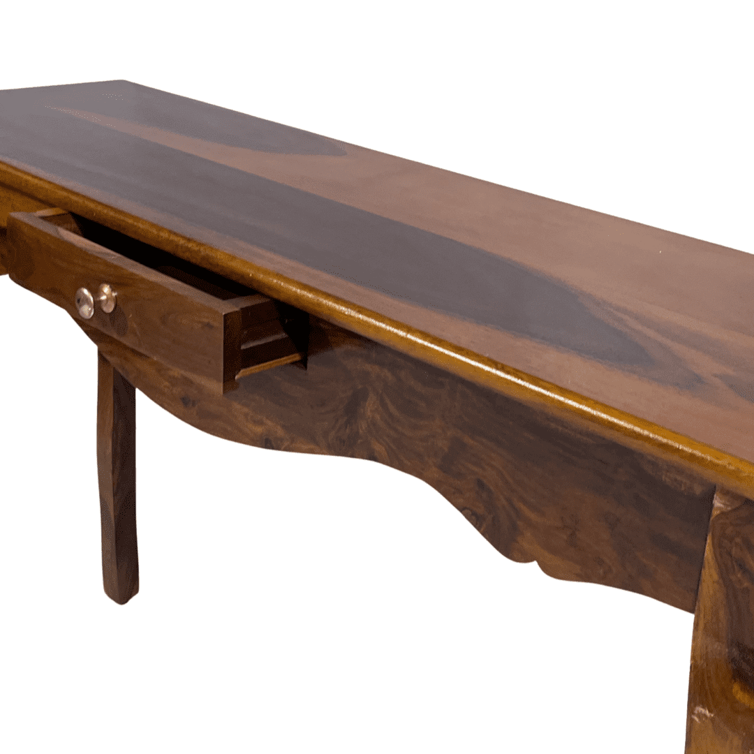 Discover the eloquence of our Rose console table for living room, made with sheesham wood. Buy Console Table online in India at lowest price, explore today!