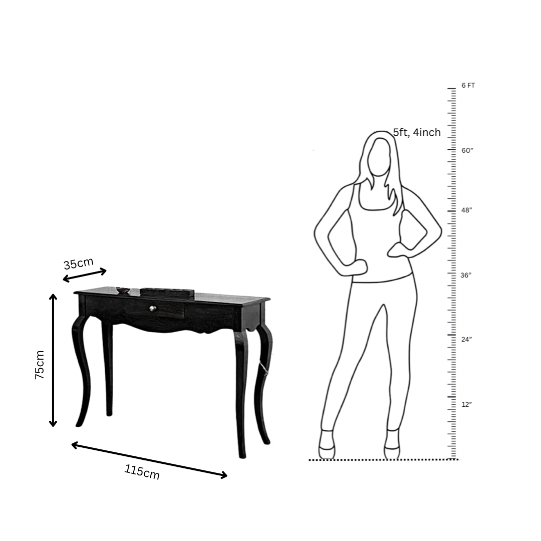 Discover the eloquence of our Rose console table for living room, made with sheesham wood. Buy Console Table online in India at lowest price, explore today!