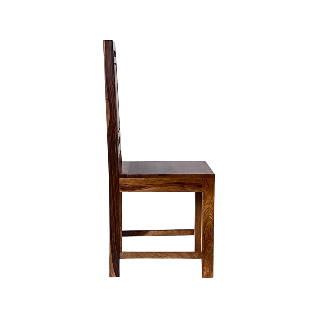 Enhance the elegance of your dining space with sheesham wood made Diamond Solid Wood Dining Set Six Seater, Shop now