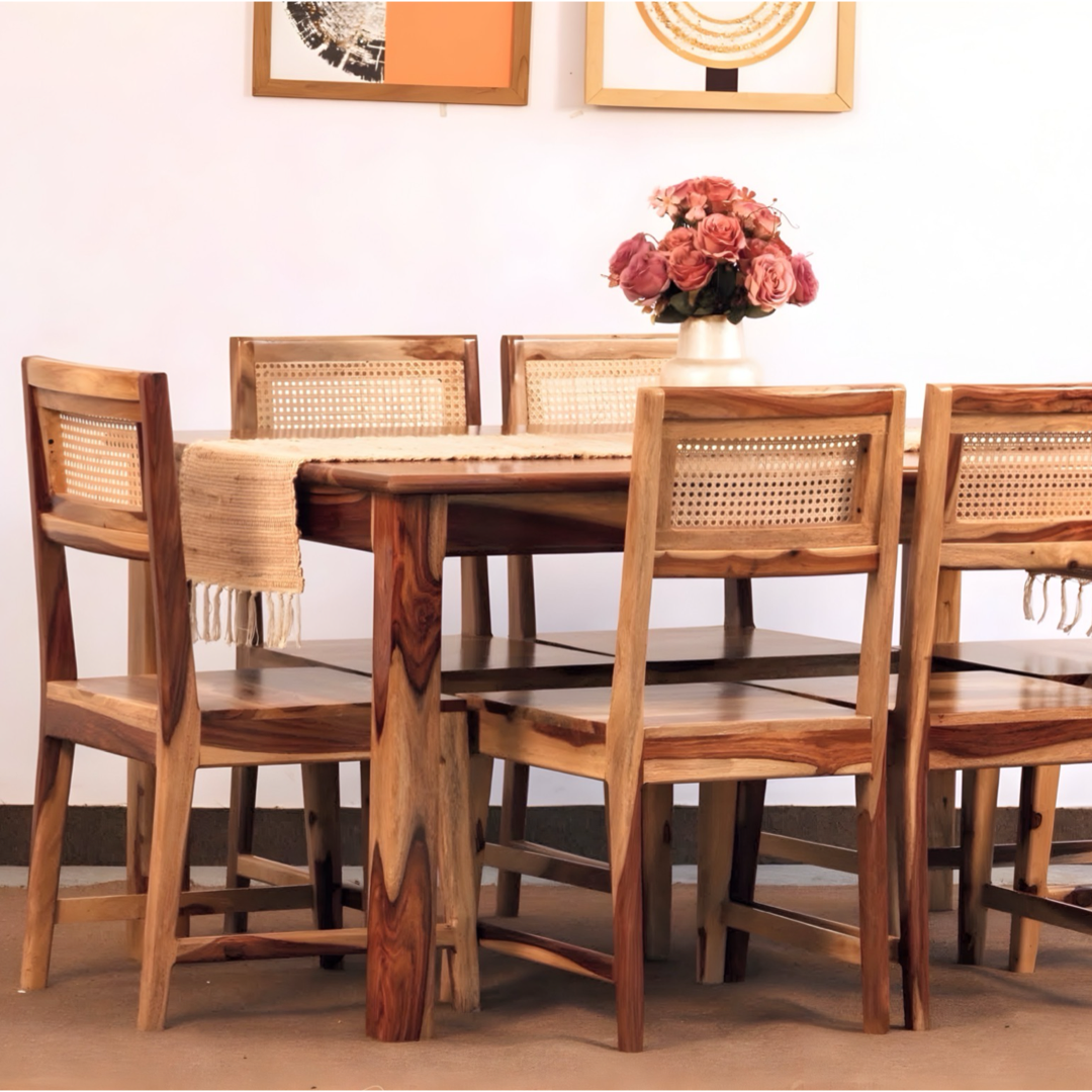 Buy Solid Wood Dining Tables & Dining Chairs Online In India