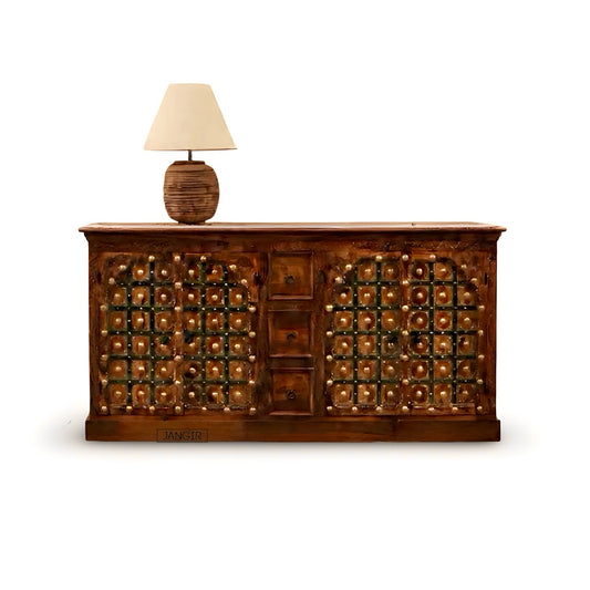 Upgrade your home with our antique Rajasthani heritage Cabinet, sheesham wood made. Buy antique Sideboard / cabinets online or near you in Bangalore  today!