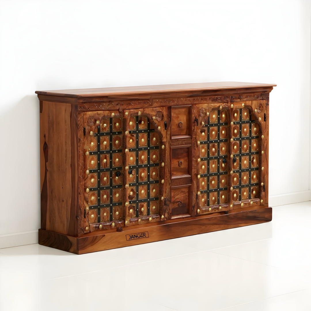 Antique Rajasthani Heritage Cabinet