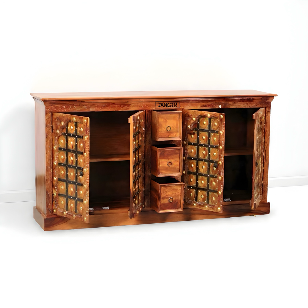 Antique Rajasthani Heritage Cabinet