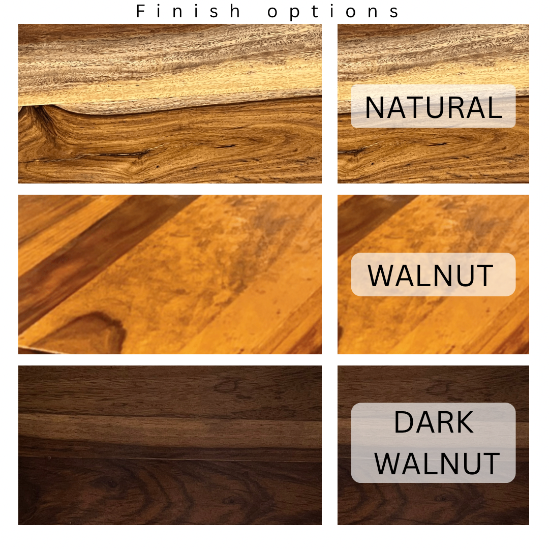 Tiles Solid Wood Bedside table