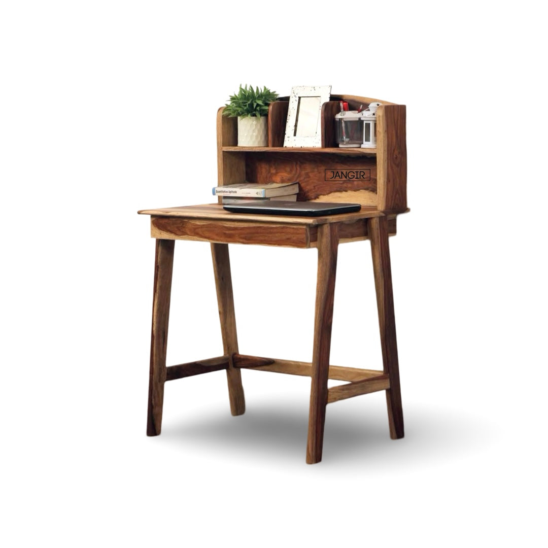 Rustic Study Table Solid Timber Melbourne Solid Wood Study Table: Solid Wood Computer Table