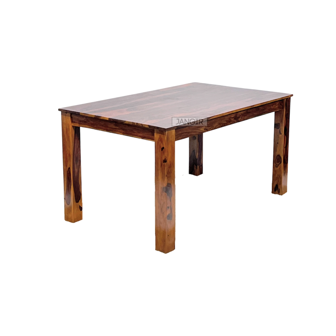 Elevate your dining room with our Apple Solid Wood Dining Table Set  with bench, made with sheesham wood. Buy lowest price four seater dining table in Bangalore