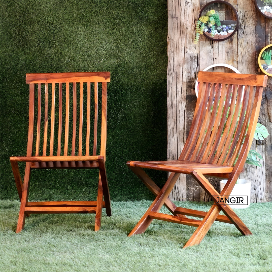 Shop sheesham wood outdoor table and chair set in Bangalore at unbeatable prices! Transform your garden or balcony with our outdoor chairs & table set.