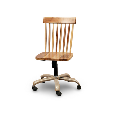 Home Solid Wood Office Chair: Modern Revolving Chair