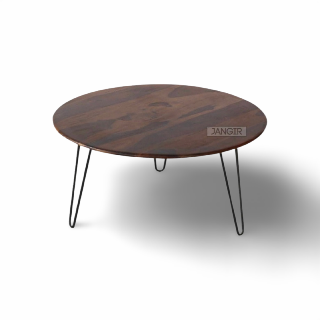 Our stylish coffee table combines the natural beauty of Sheesham wood with sleek metal legs - the perfect blend of style and durability. Find the ultimate center table near you in Bangalore, Shop now