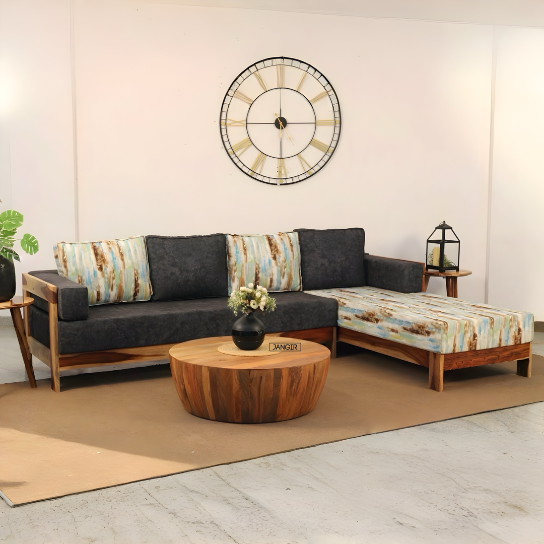 Discover the Hollow Round Coffee Table—durable mango wood, modern design. Elevate your living room now with lasting elegance. Shop near you in Bangalore