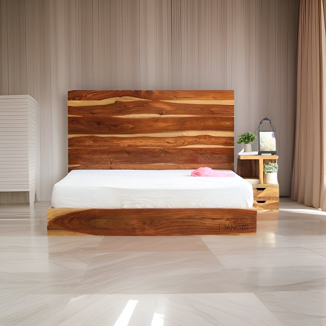 Discover the epitome of elegance with our modern designer beds made from sheesham wood. Upgrade your bedroom now with a king or queen size wooden bed in Bangalore. Explore our collection today!