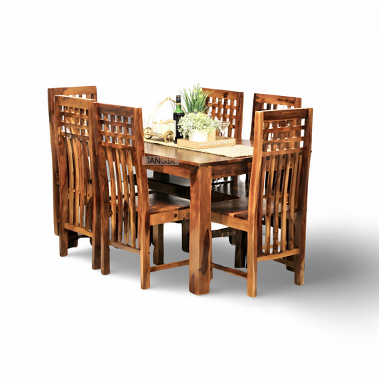 Browse our exquisite collection of sheesham wood dining sets, featuring stylish four and six-seater options. Elevate your dining experience with our durable, high-quality dining tables. Shop now!