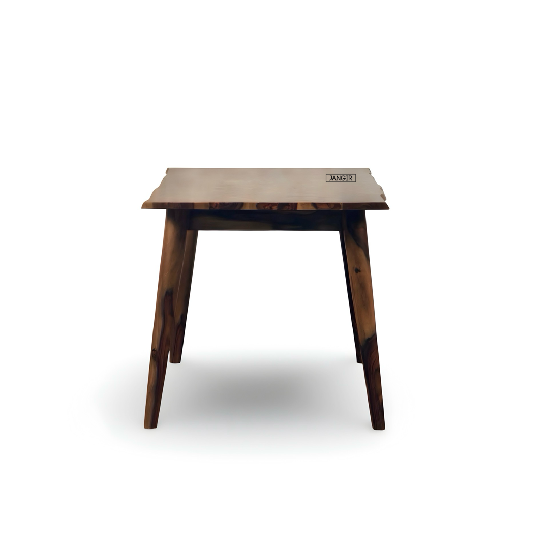 Discover our Darker Live Edge Dining Table Set, Sheesham Wood made. Shop durable and modern wooden dining table set for your dining room near you in Bangalore