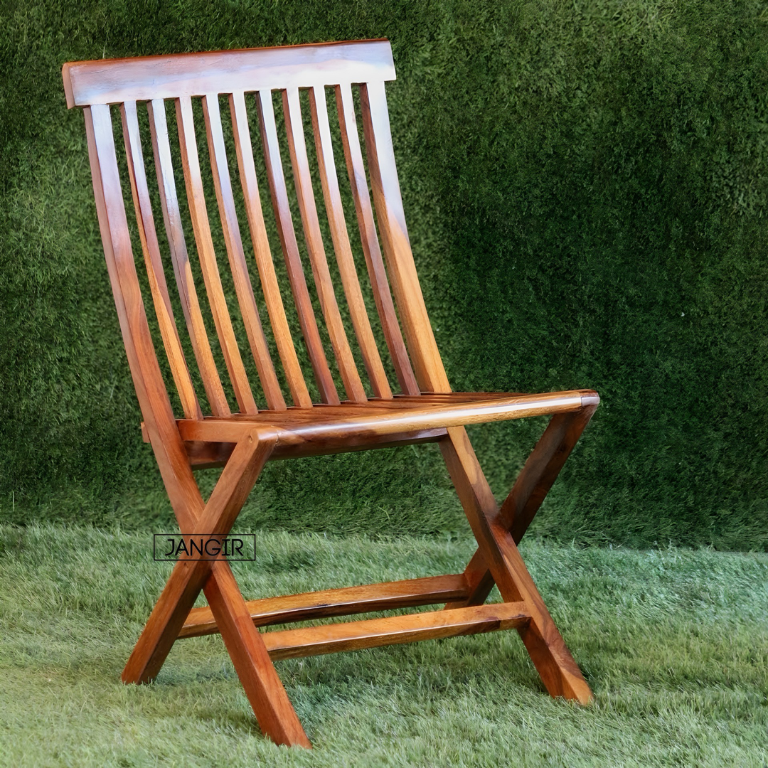 Shop sheesham wood garden or balcony chair in Bangalore for your outdoor oasis at unbeatable prices! Transform your garden or balcony with our stylish and durable stripes folding outdoor chairs.
