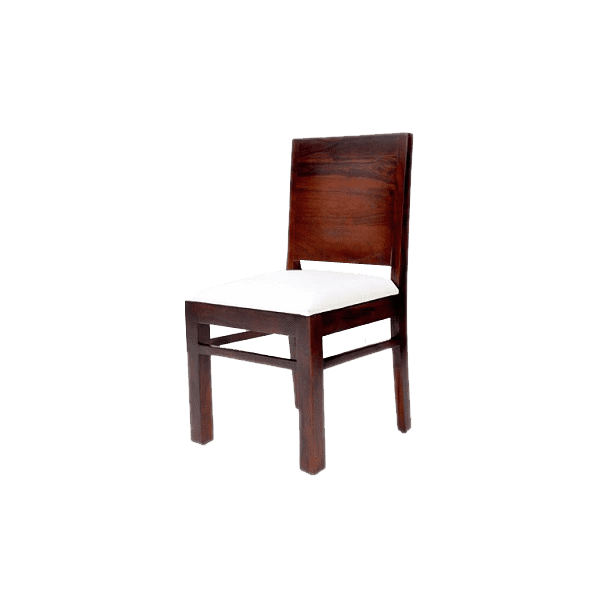 PLANE BACK DINING CHAIR- SET OF 2.