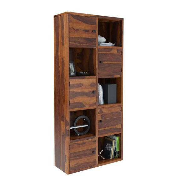 Designer Book Rack Book Rack for Home Office Solid Wood Prediyad | Jangir Decor Bangalore