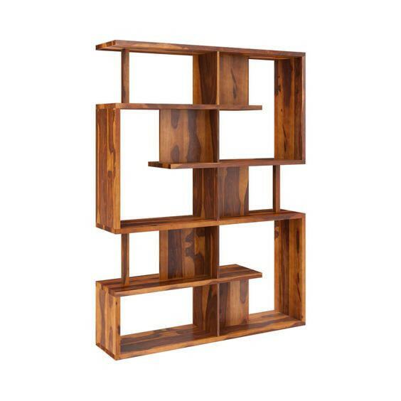 Solid Wood Book Rack For Home and Office | Jangir Decor Bangalore