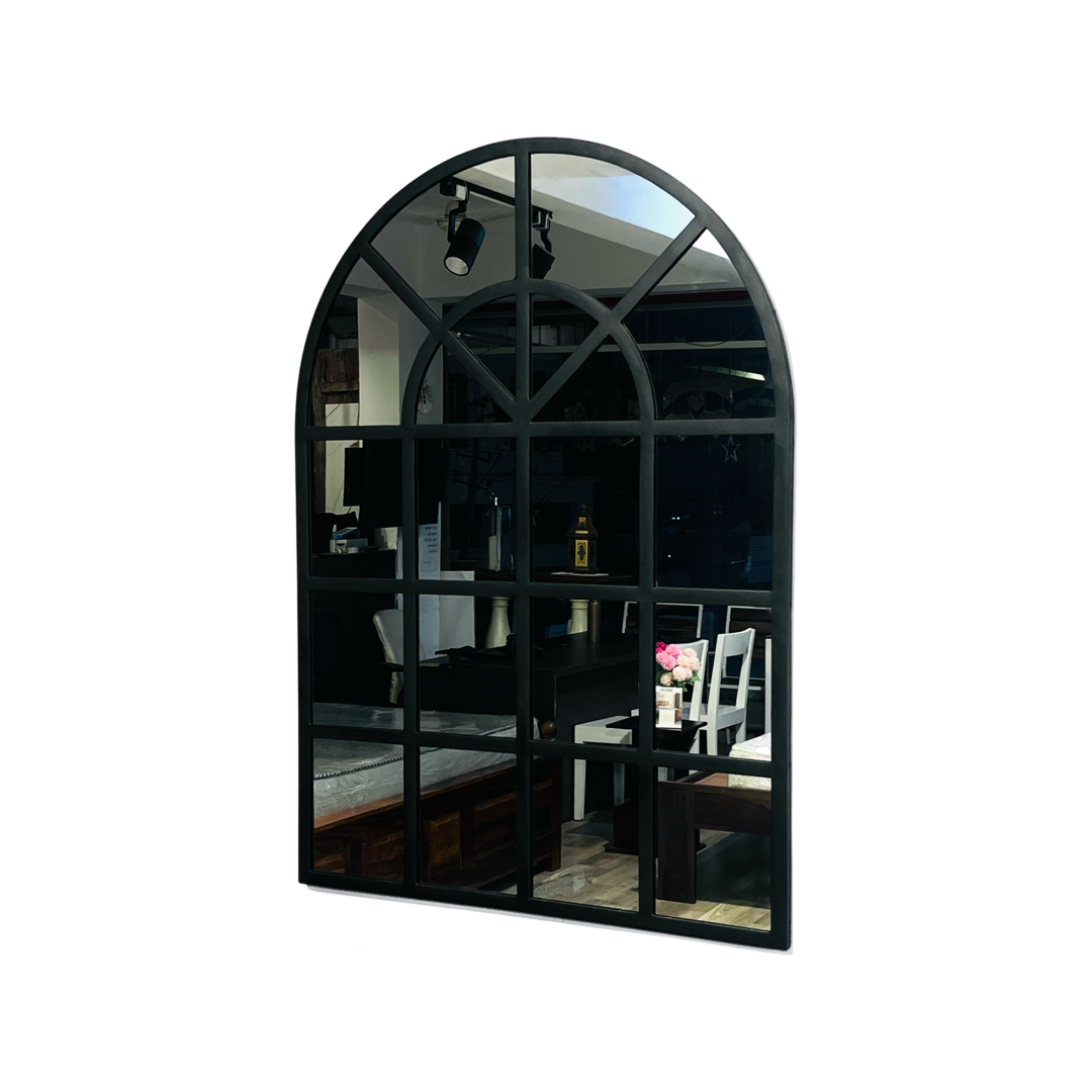 Arched french window wall mirror - the perfect accessory to upgrade your entryway or living room