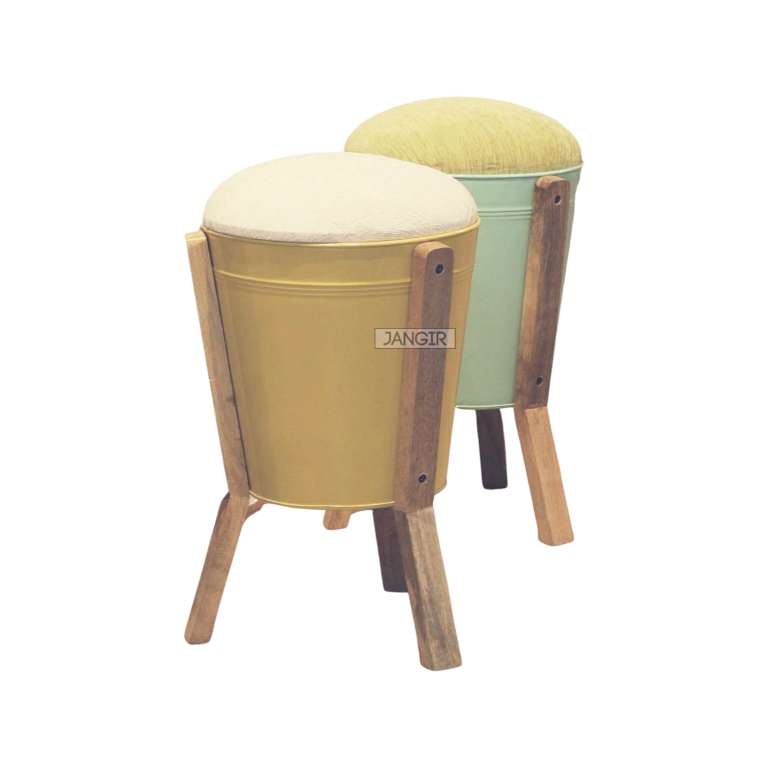 Bucket stool set.