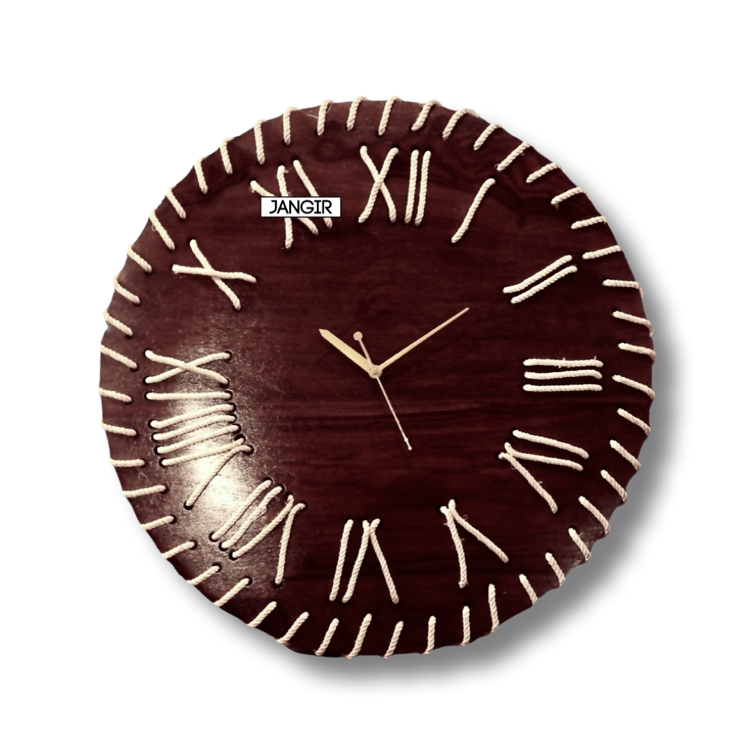 Rope Style Wall Clock | Jangir Decor